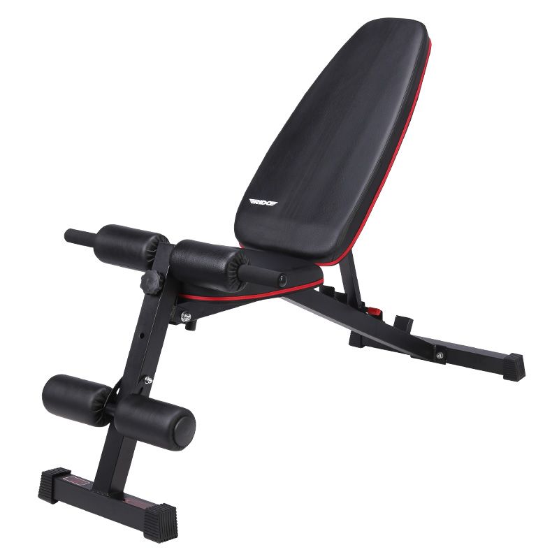 力动RIDO TD30多功能哑铃凳仰卧板健身器材 仰卧起坐健腹肌板 家用运动卧推平板椅