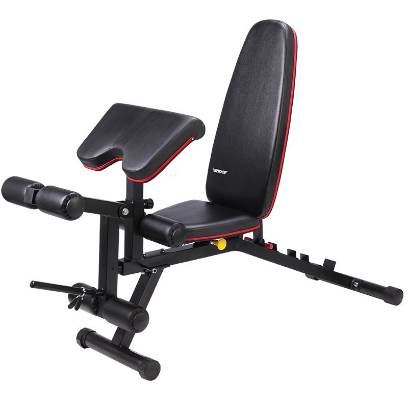 力动RIDO TD50多功能哑铃凳仰卧板健身器材 仰卧起坐健腹肌板 家用运动卧推平板椅