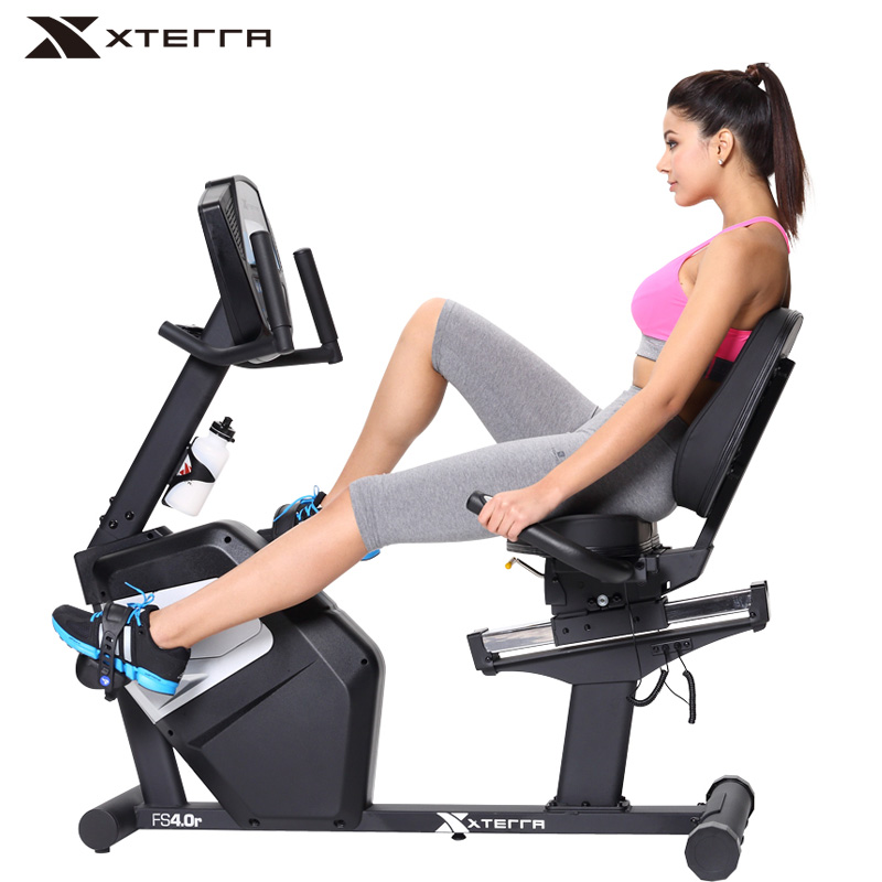 司特拉XTERRA FS4.0R 电磁控卧式健身车家用静音健身车