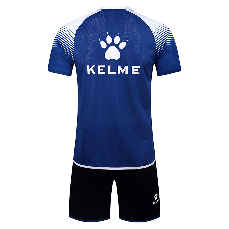 KELME卡尔美 正品足球训练服短袖套装团购定制队服速干球衣比赛服K16Z2007