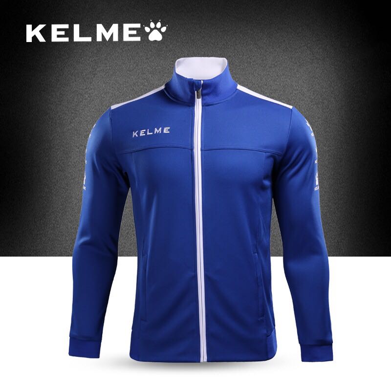 KELME卡尔美 2017新款运动外套男足球训练上衣跑步夹克外套透气保暖秋冬季