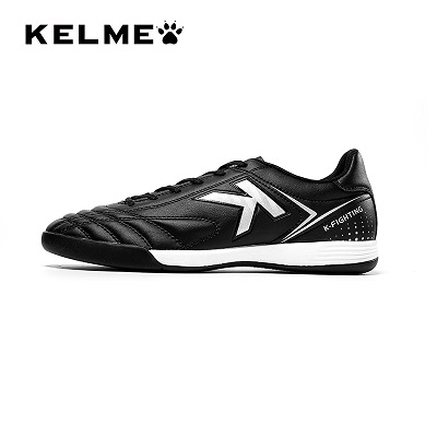 KELME卡尔美 足球鞋男新款正品室内足球鞋 平底运动鞋足球训练鞋6871002