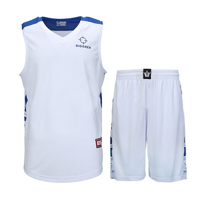 准者RIGORER 篮球服套装 蓝球比赛运动球衣Z118210195