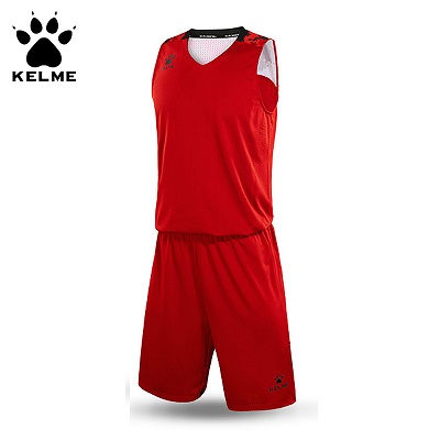 KELME卡尔美 篮球服套装比赛队服速干训练服3881025